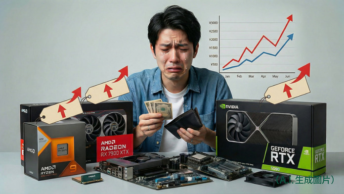 半導體儲存價格急升　即將波及顯示卡