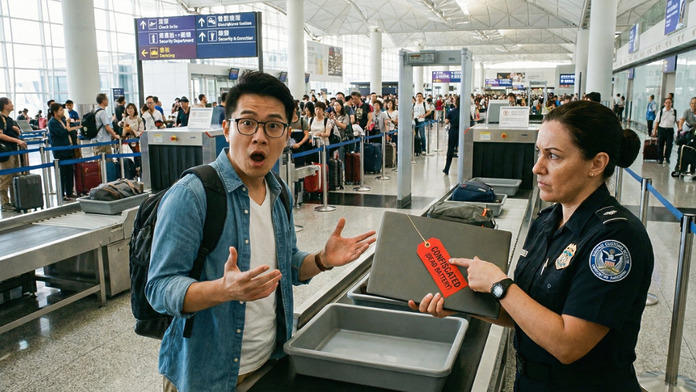 英美航空公司新規定　一情況下流動裝置會被沒收？