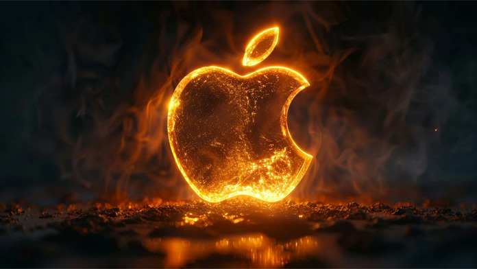 Burnng Apple