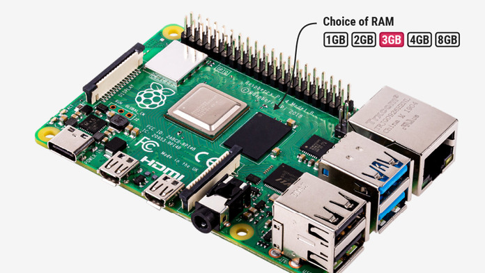 3GB RAM Raspberry Pi 4