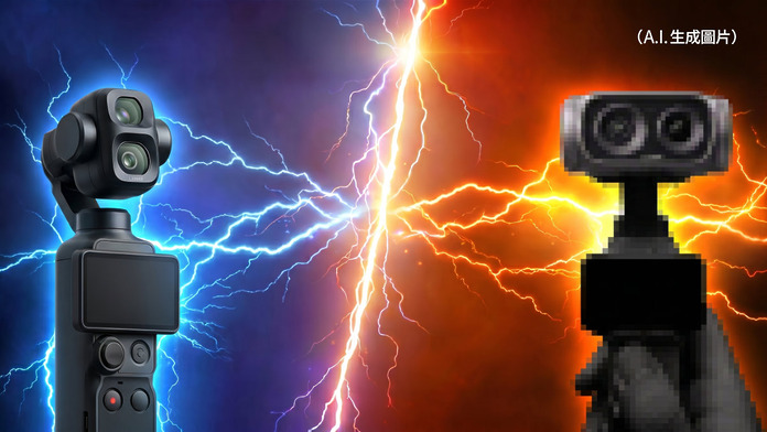 DJI Osmo Pocket 4P vs Insta360 Luna