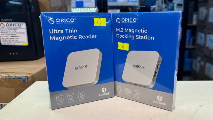 Orico M.2 Magnetic Docking Station,Orico Ultra Thin Magnetic Reader