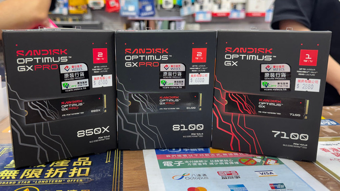 SanDisk Optimus GX GX P叺SSD