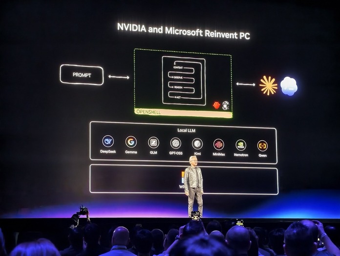 NVIDIA 與微軟合作，打造專為 Agent 設計的 Windows 平台。