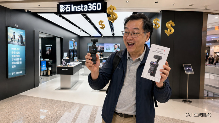 港人北上掃貨新目標！Insta360 旗艦新品 Luna Ultra 突襲發售　兩地差價逾千元、再享退稅成「最平入手渠道」