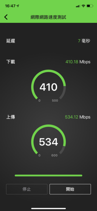 WAN 埠測速。（圖為 Razer Sila ）