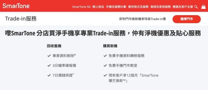 有些電訊商的買淨機 Trade-In 服務提供 7 天回收價保證，善用這種服務就可以慢慢做好新舊手機過渡工作，而不怕舊手機跌價。