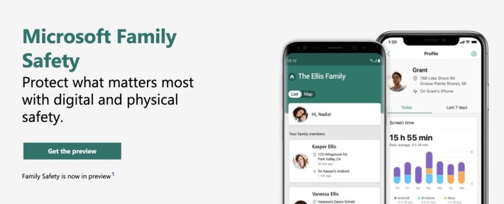 Microsoft 在 3 月整合 Office 365 訂閱服務到 Microsoft 365 時，公布會在今年內推出 Microsoft Family Safety 。