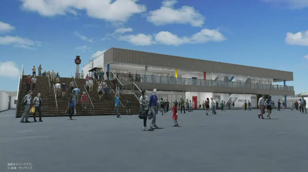 GUNDAM FACTORY YOKOHAMA 以可動實物大高達為賣點，出售各類高達精品，不過受疫情影響，遊客激減，入場人數一直未如理想。