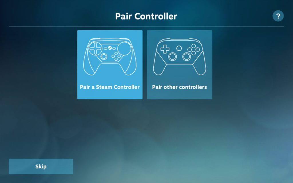 除了 Steam 控制器之外，也可以使用其他藍牙控制器，例如 Xbox Wireless Controller 。