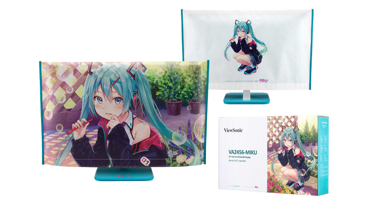 初音粉絲珍藏聖物！ ViewSonic 初音未來顯示器！ - PCM
