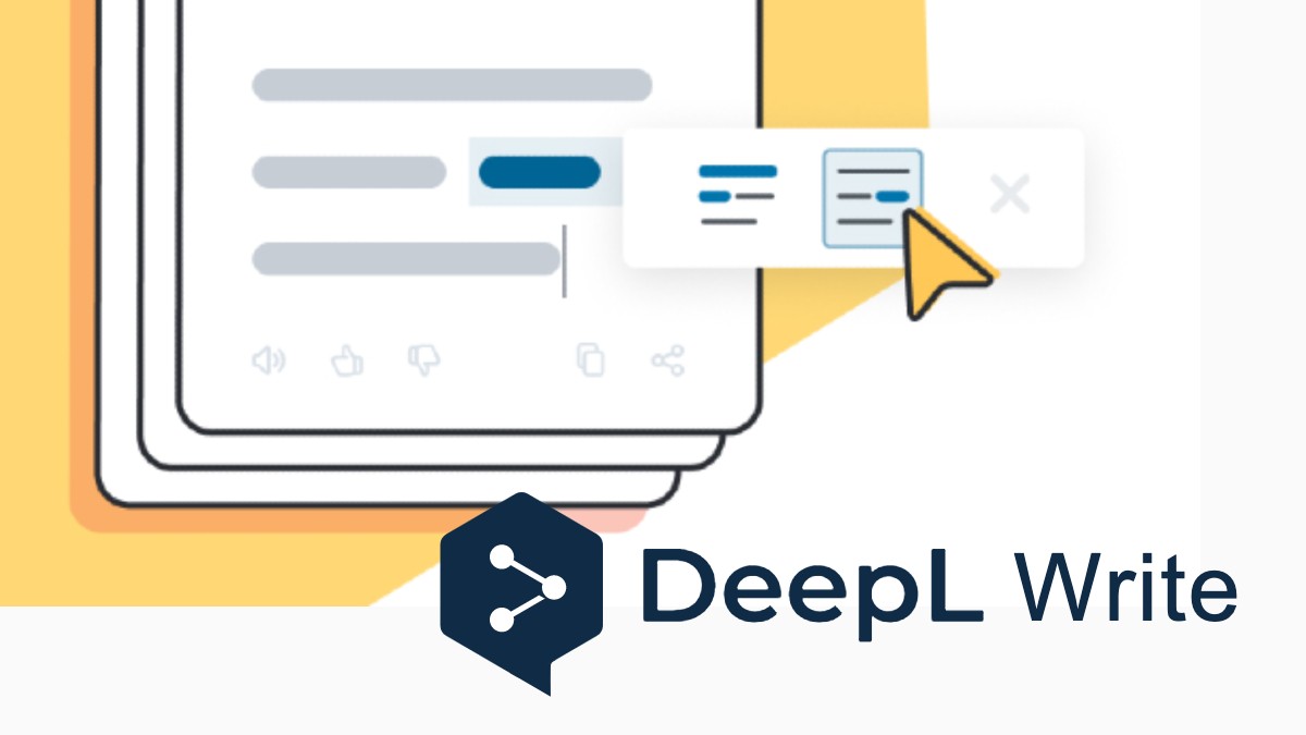 Deep Write 遣辭用句不求人 免費 AI 寫作支援工具 DeepL Write - PCM