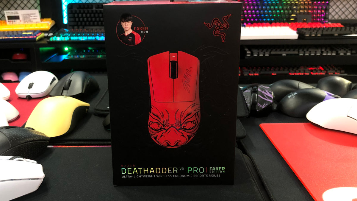 Fake Razer Deathtradder 【場料】FAKER 大魔王聯名貴幾百 火紅 RAZER DEATHADDER 登場 - PCM
