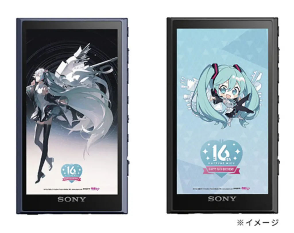 和由浦山 SONYNW-A306 32GB初音ミク16周年記念コラボモデル 日本Sony 再聯乘「初音」 推16 周年紀念版Walkman - PCM