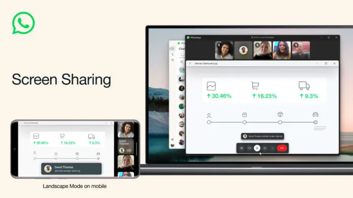 WhatsApp 分享畫面