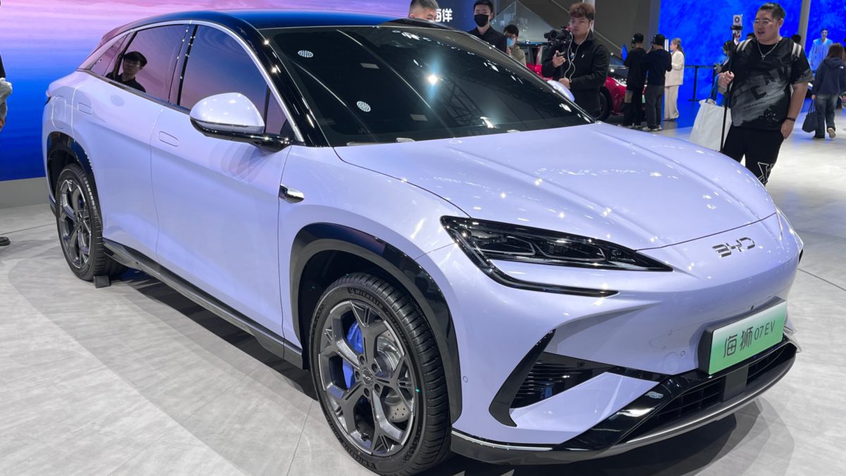 海洋系列中型 SUV BYD 海獅 07 登場 - PCM