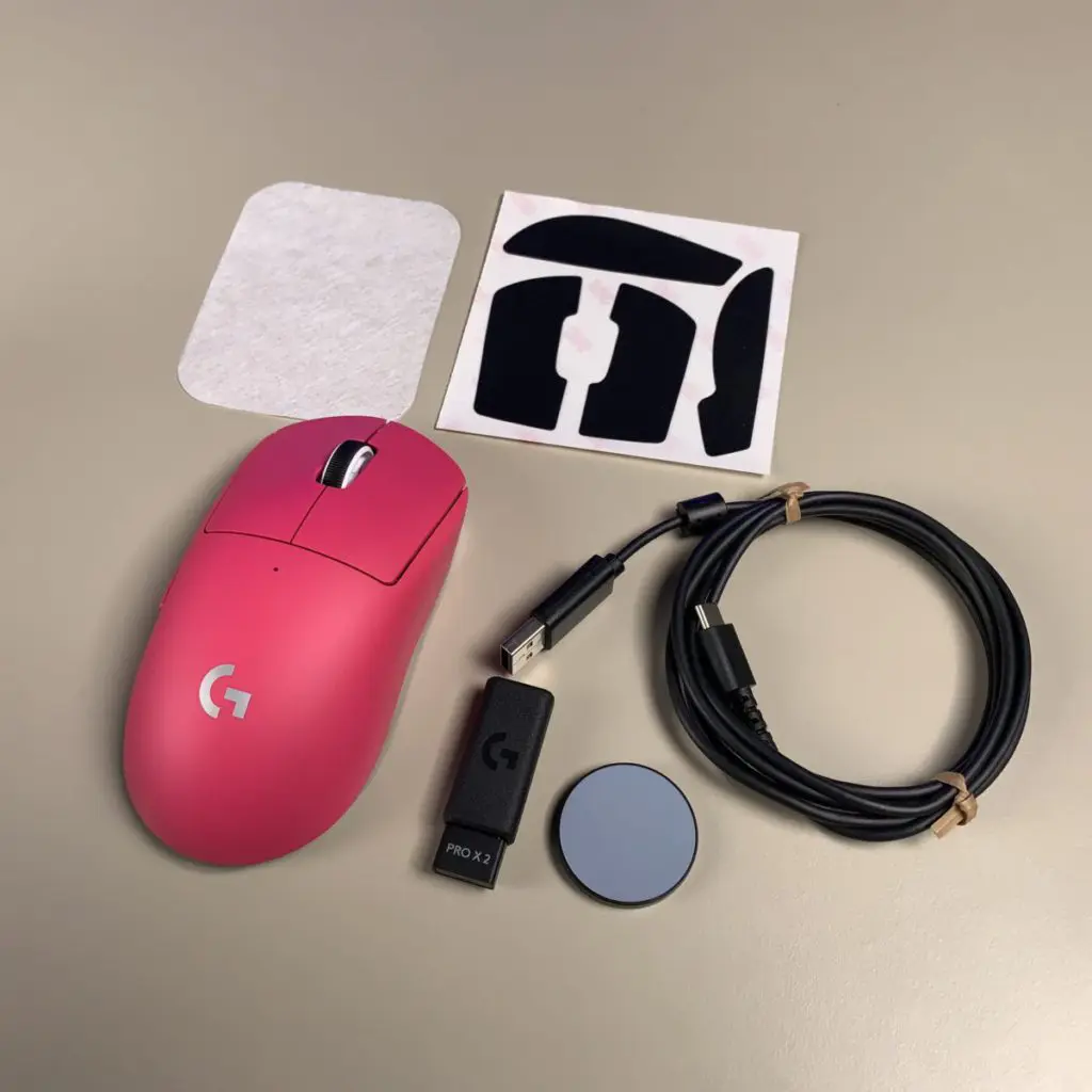 粉紅魅力Logitech G PRO X 無線鍵盤．滑鼠新品開箱- PCM