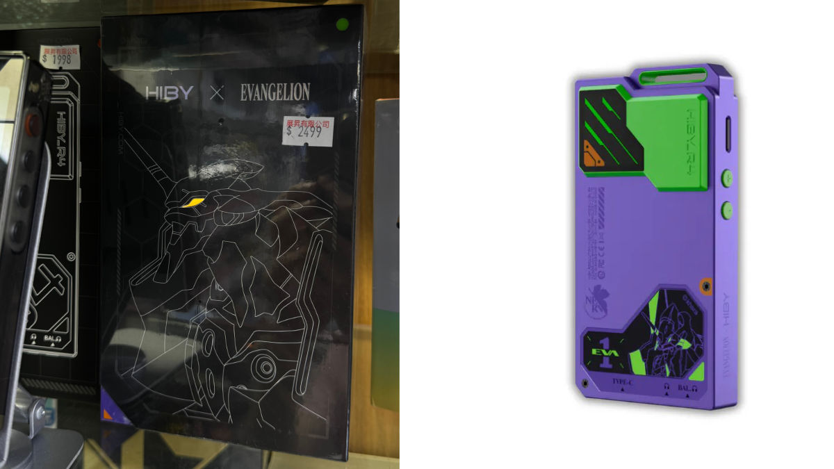 場料】EVA 初號機再聯乘HiBy R4 特別版播放器登場- PCM