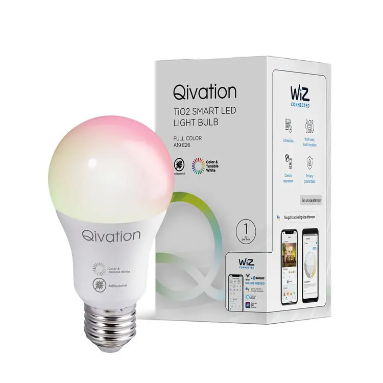 Qivation 光觸媒智能 LED 全彩光燈膽