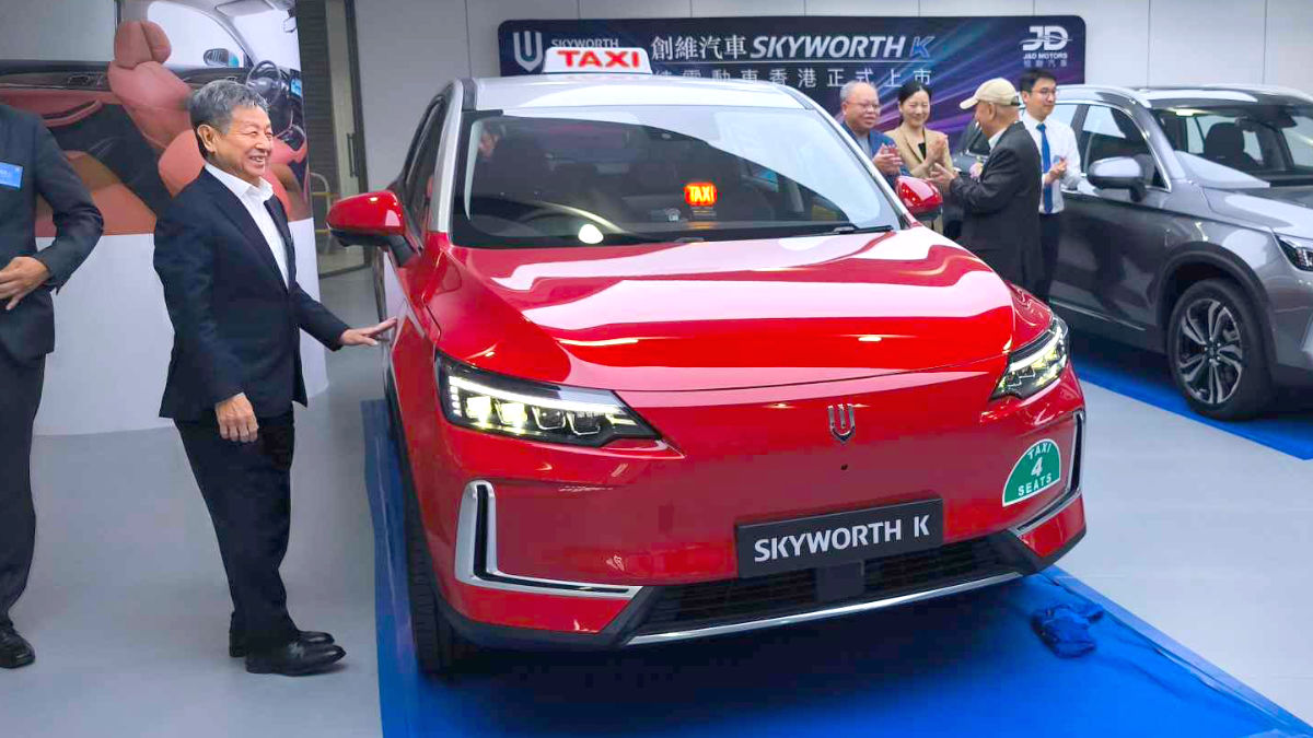 Skyworth 出純電的士抵港開價$255,000 - PCM
