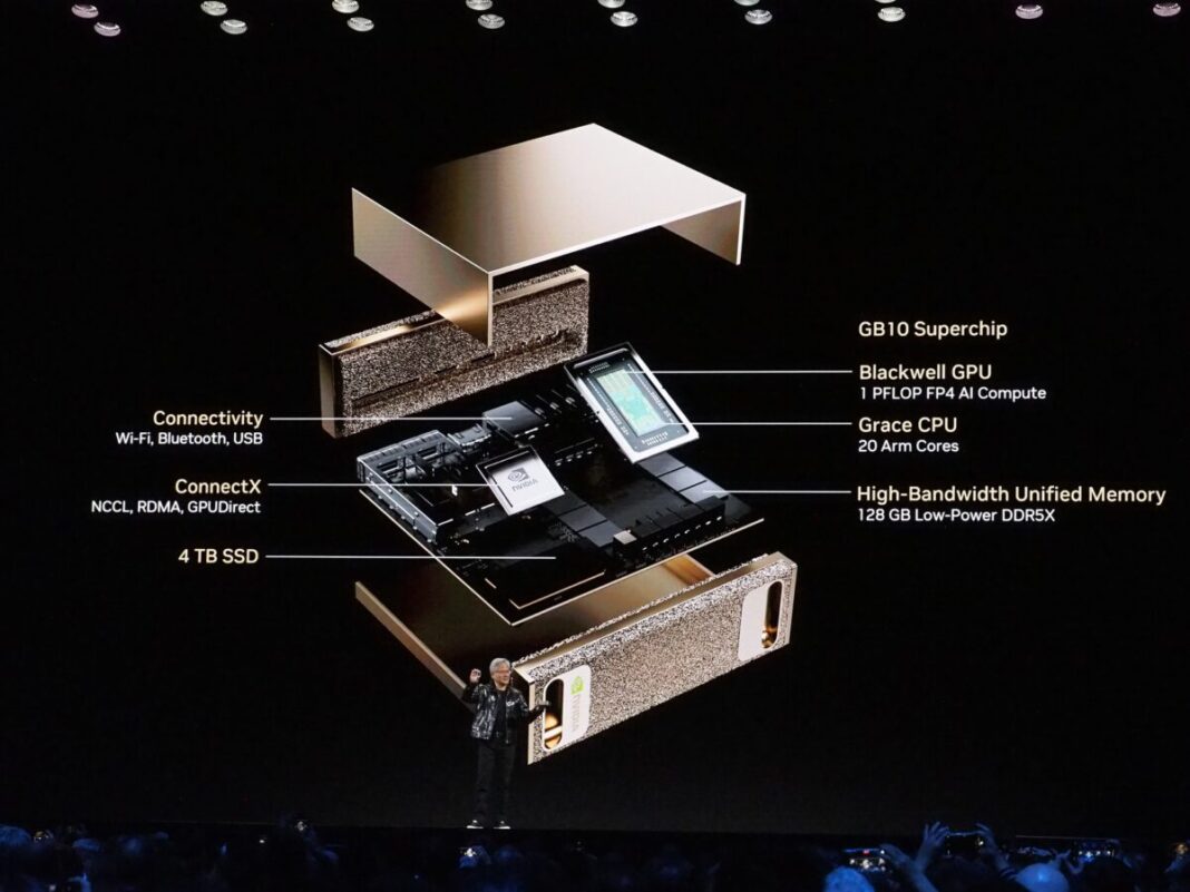 【CES 2025】NVIDIA Project DIGITS 1PFLOP FP4 算力微型 AI 電腦 PCM