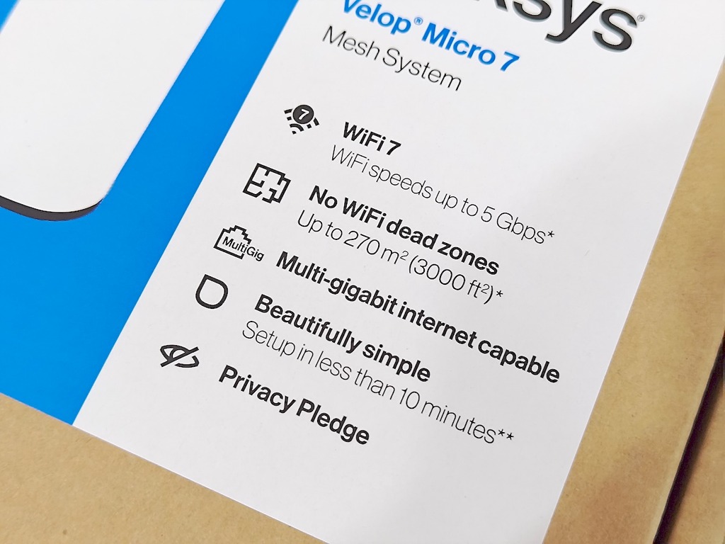 BE5000 Wi-Fi 7 無線規格。