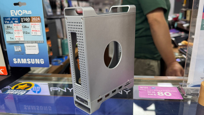 Mac Mini M4 支架連擴充 Hub