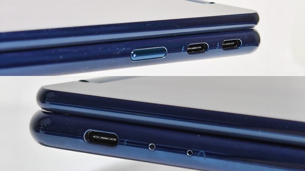 雖然 Yoga Book 9i 機身以輕薄便攜為賣點，但仍提供 3 組 Thunderbolt 4 標準的 USB Type-C 插口，可進行數據、電力傳輸及 4K 影像輸出，以擴展性也不俗。