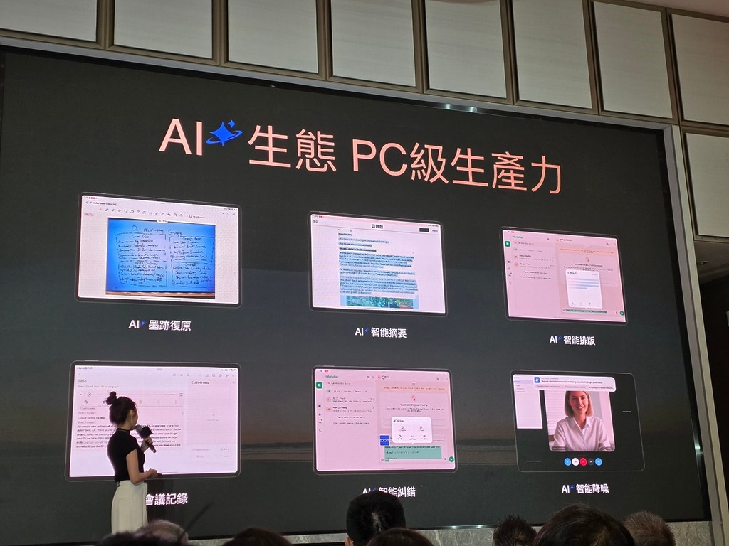 多種 AI 功能在工作上非常實用。
