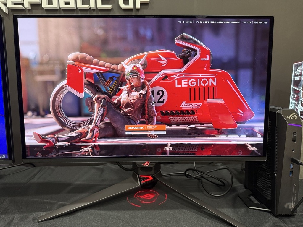 ROG SWIFT OLED 27 吋 4K 240Hz QD-OLED 電競屏幕 PG27UCDM