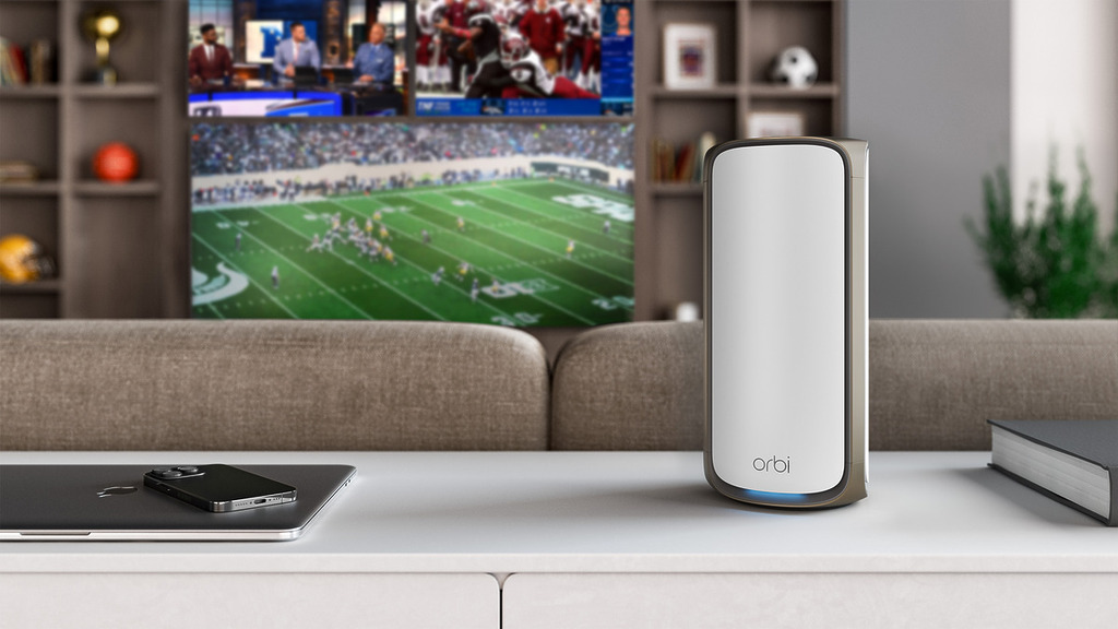 單一台 Orbi RBE971S 就能覆蓋 3,000 平方呎範圍,並能連結多達 200 台設備
