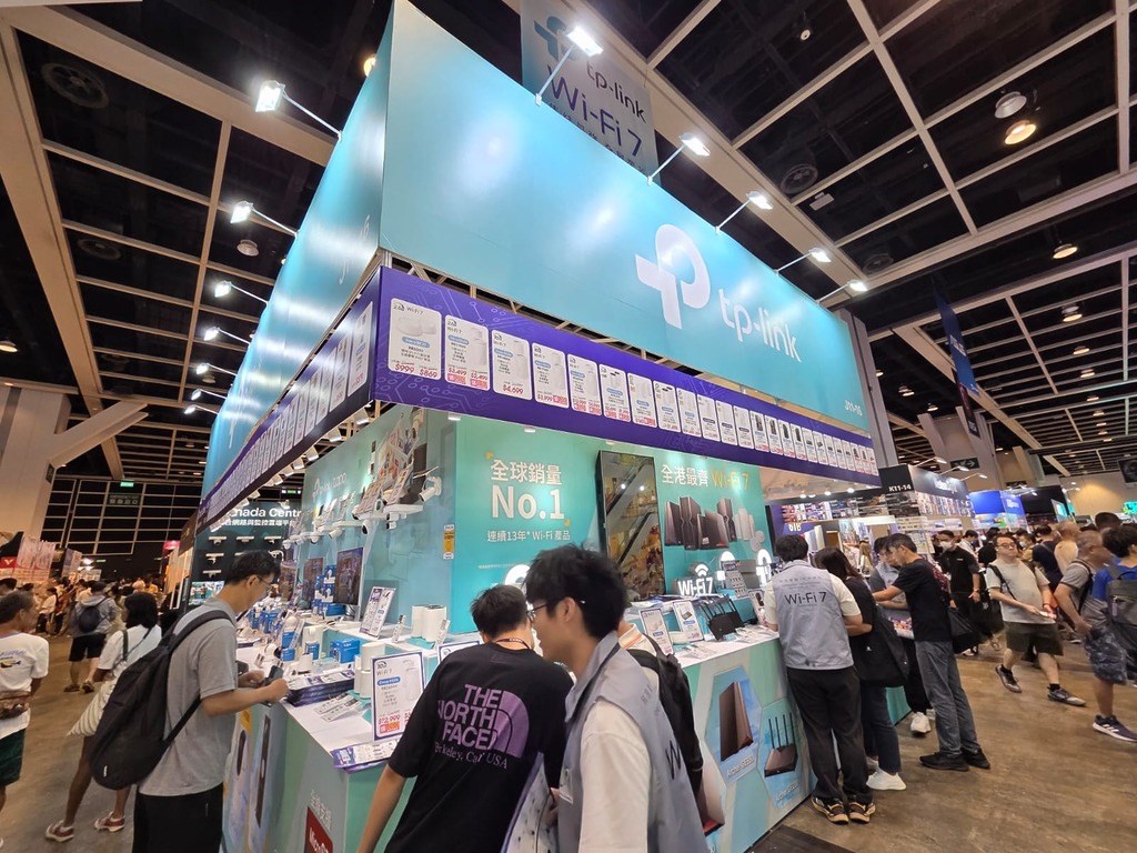 TP-Link 攤位 J11-16 及 M19-20