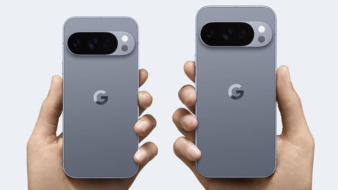 Google Pixel 10 Pro（左）及 Google Pixel 10 Pro XL