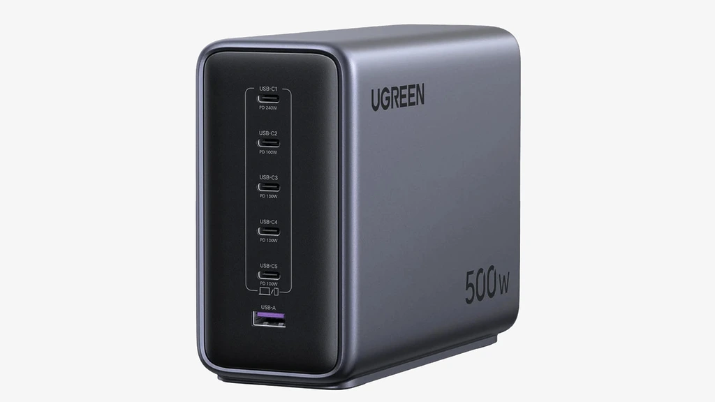 UGREEN 500W 充電器 type-c 卓上 急速【単ポート最大240W UGREEN 500W 充電器 type-c 卓上 急速【単ポート最大240W 高出力】GaN PD3.