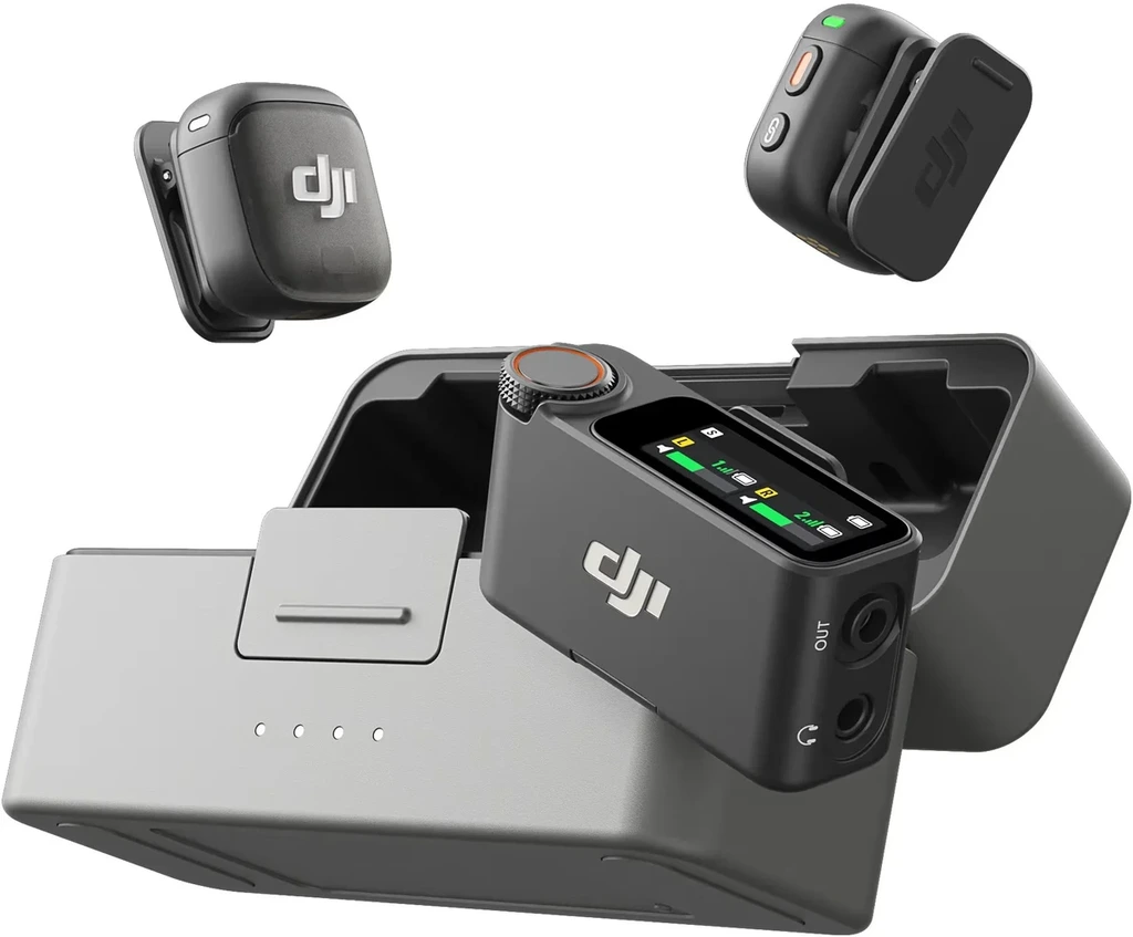 DJI 推出全新的 Mic 3 迷你無線收音咪套裝