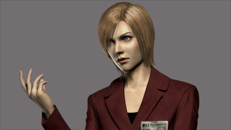 《Resident Evil: Outbreak》裡的 Alyssa Ashcroft。
