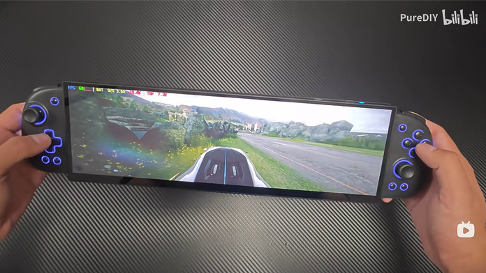 DIY 32:9 賽車遊戲掌機