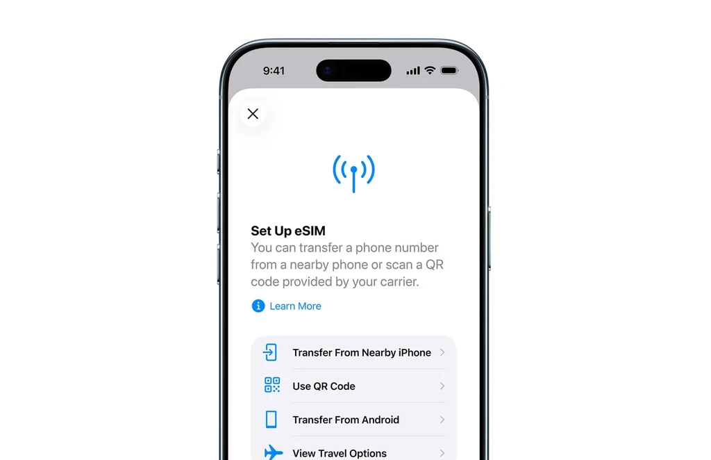 從外地入手的 iPhone Air 或其它支援 eSIM 的 iPhone 都無法在內地申請到號碼