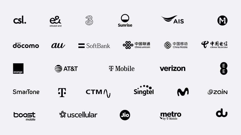 在 Apple 發表會中列出的網絡供應商名單，香港只有 csl 和 SmarTone 榜上有名（3 並非指 3 香港），國內則三間電訊商都支援。
