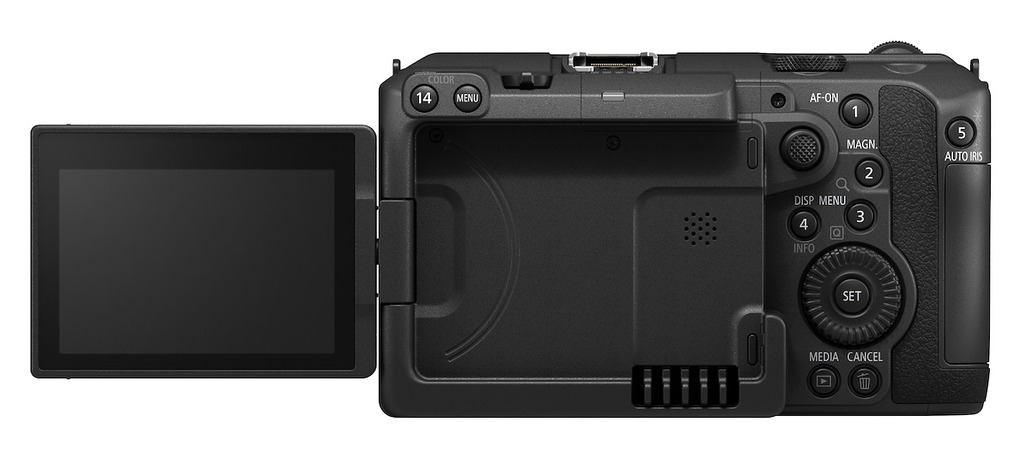 機背備有 3 吋 1.62MP 高解像度輕觸式 LCD,可調校不同角度。