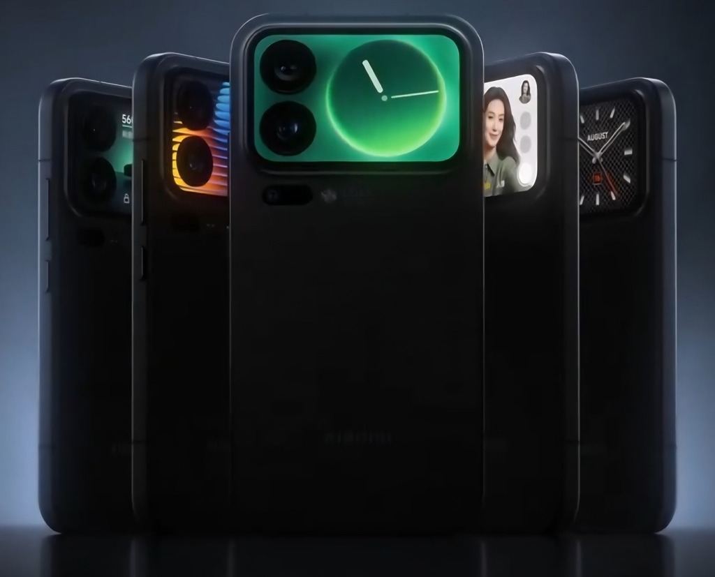 Xiaomi 17 Pro 機背的鏡頭殼上有片「妙享背屏」。