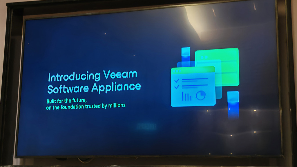Veeam Software Appliance 內建 Linux 作業系統,讓企業安裝即可啟用備份生產環境。