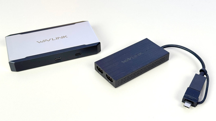 WAVLINK WL-UG6902H USB-A/USB-C 3.1 至雙 HDMI 4K@60Hz 屏幕轉接器，WAVLINK WL-UG7701 USB-C/USB-A 至 HDMI/DisplayPort 通用三屏幕轉接器