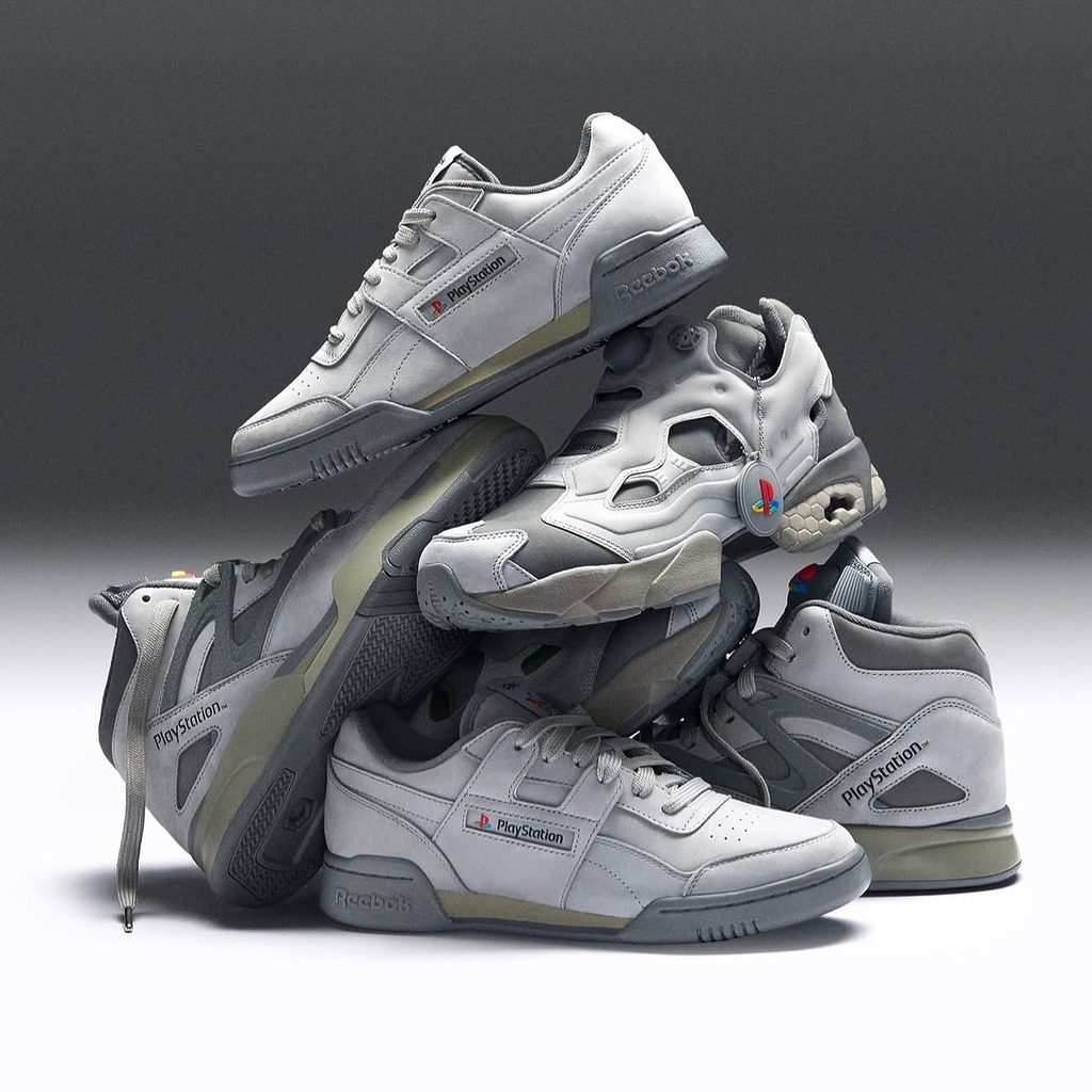 Reebok 日前於官方 IG 公布了三款和 Playstation 聯乘的限量版鞋款，包括經典的 Workout Plus；Reebok 辨悉度最高的 Pump Fury ; 與及高筒籃球鞋 Omni Zone II