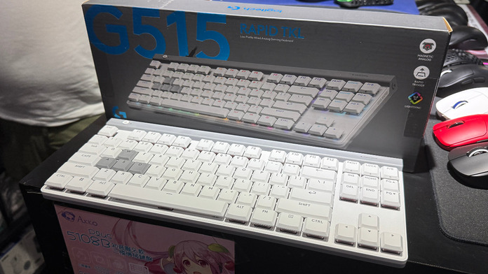 Logitech G515 RAPID TKL 磁軸 電競鍵盤