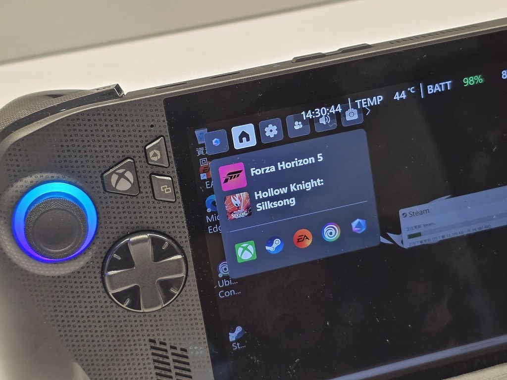 要啟動 Xbox Game Bar又或者長按 Xbox 鍵就可啟動Task View。