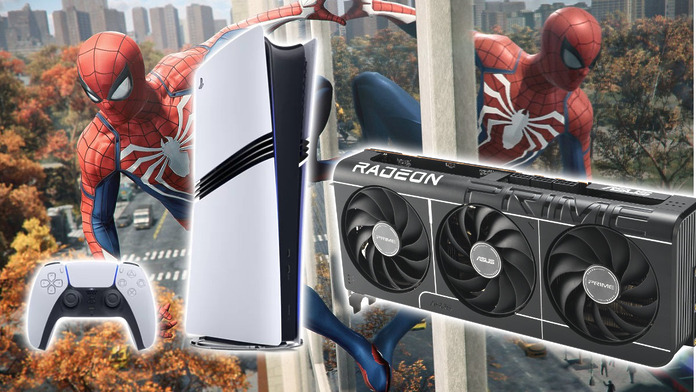PlayStation 5 Pro, AMD Radeon RX 9070 XT 顯示卡, Spider-Man