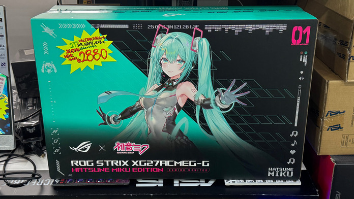 ASUS ROG Strix XG27ACMEG-G 初音未來版