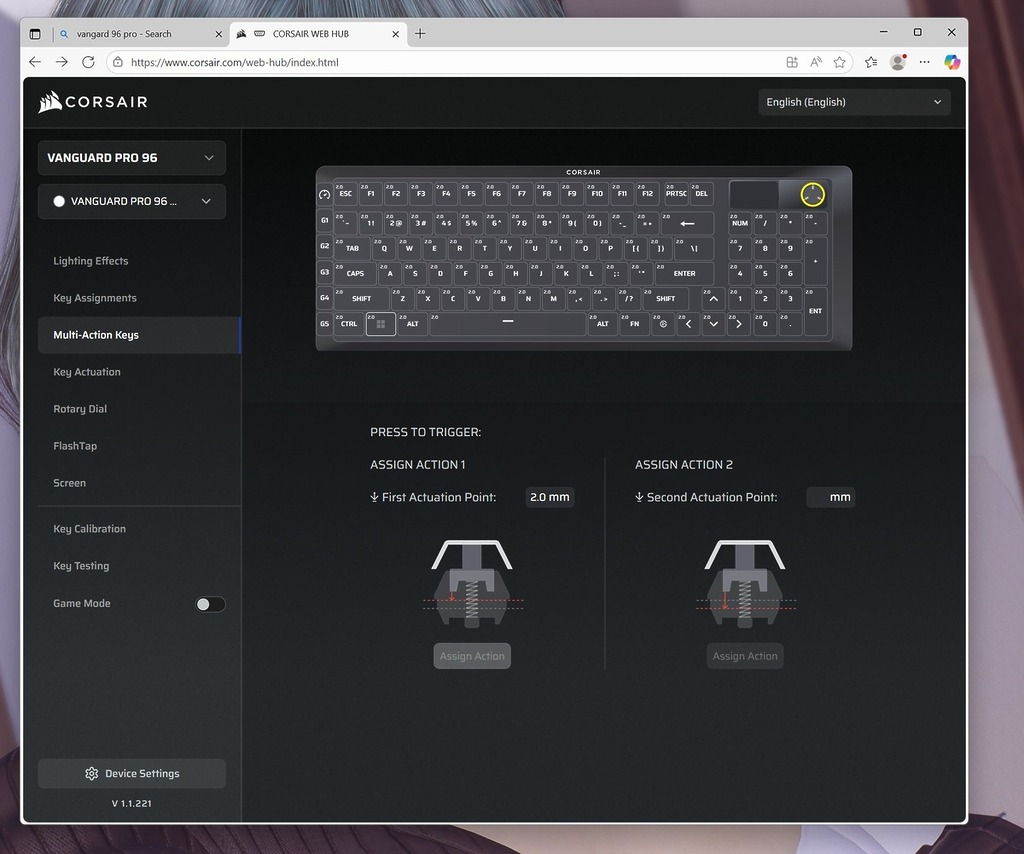 全新《CORSAIR Web Hub》介面