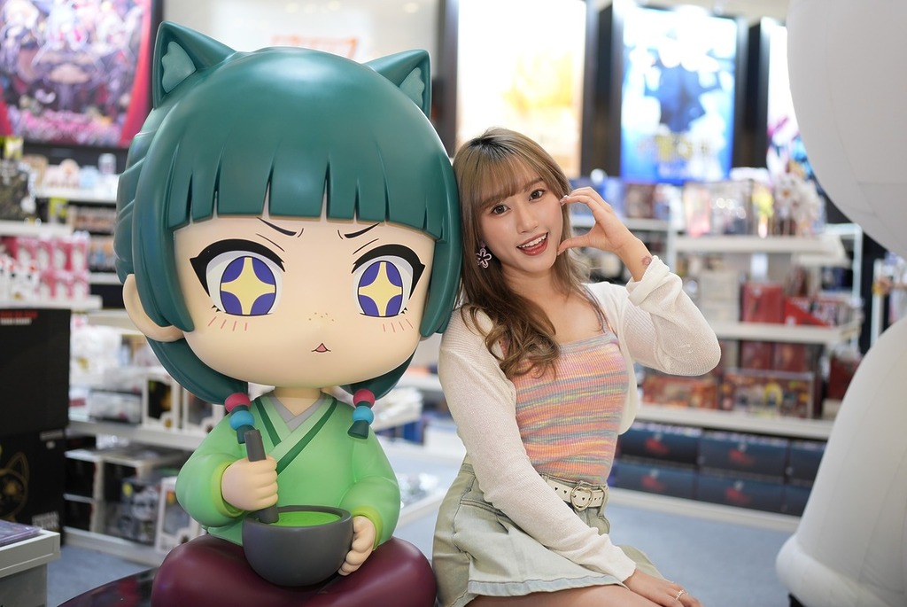 藥師少女的獨語 女主角貓貓 玻璃纖維公仔